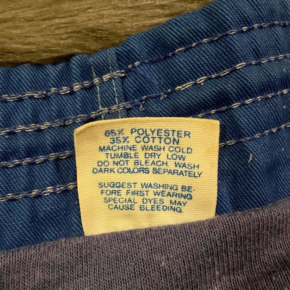 Adidas Vintage Shorts Blue Soccer Running Track 36-38 - Picture 8 of 10